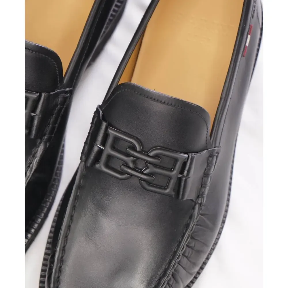 $800 BALLY - Black Leather 